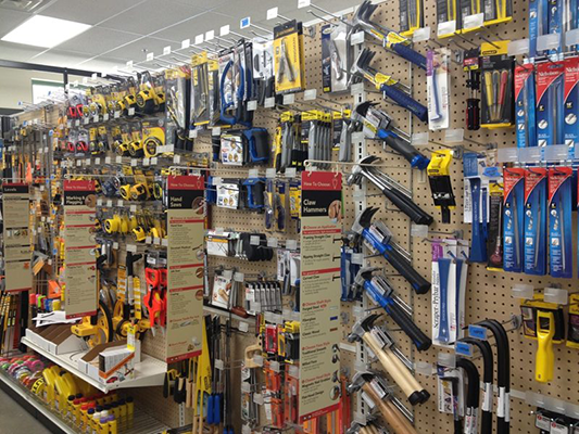 Local hardware store new arrivals