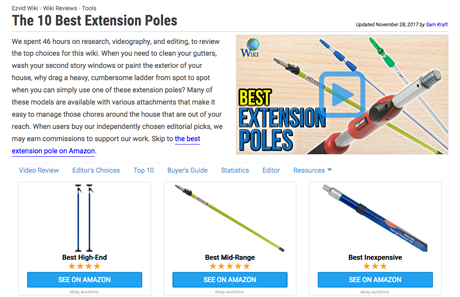 10 Best Extension Poles 2017 