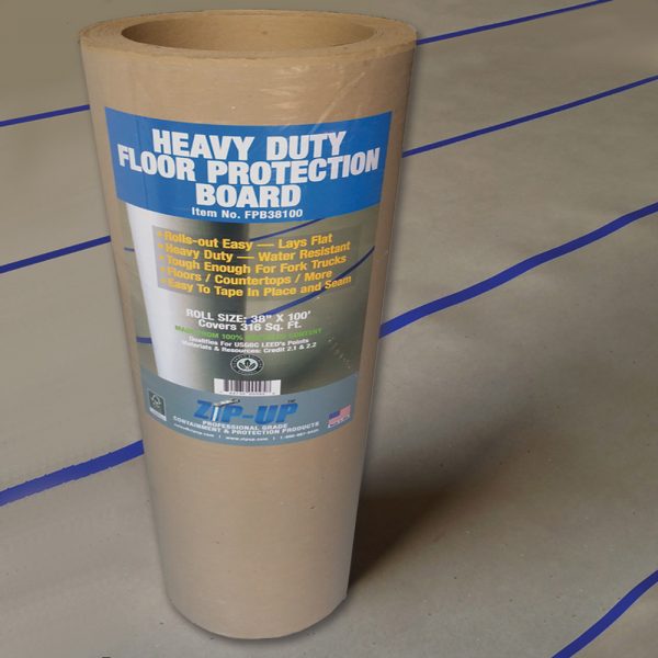 Floor Board Tape Dispenser by ZipUp Products, LLC Professional Grade Containment and