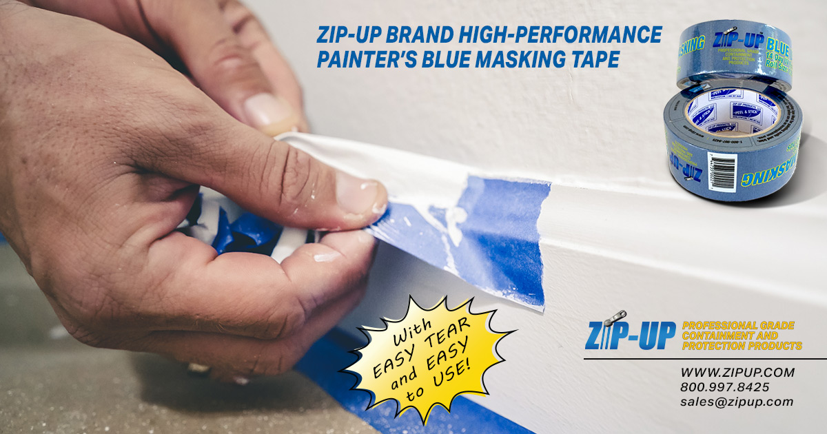 Zip Up Painters Blue Masking Tape FB 5