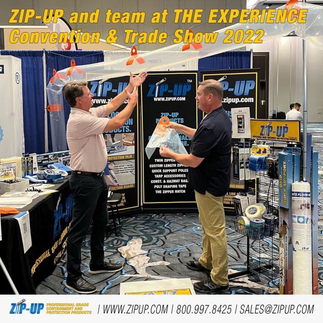 Zip-Up and team at booth 643 @experiencetheevents 2022 Convention & Trade Show, Caesar’s Forum Conference Center Las Vegas.
#theexperience #theexperience2022 #theexperiencetradeshow #tradeshow #caesarsforum #caesarsforumconferencecenter #zipupproducts #buildingmaterials #constructionmaterials