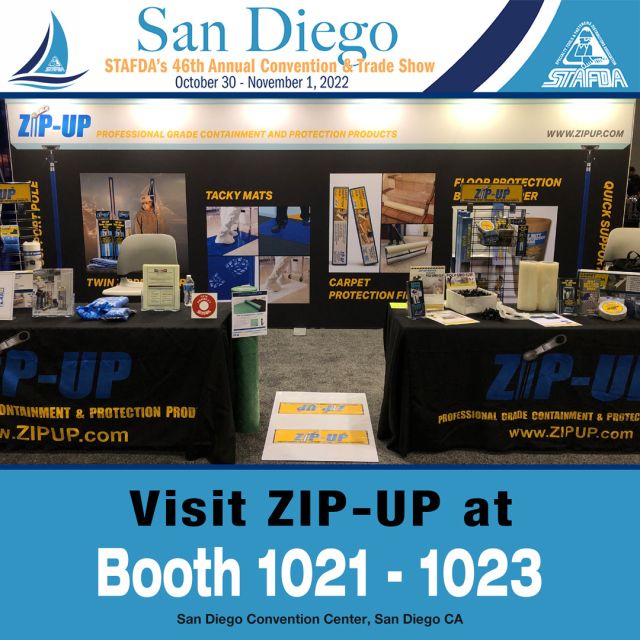 Visit Zip-Up at Booth 1021-1023 at STAFDA’s 46th Annual Convention & Trade Show from Oct to Nov 1st. San Diego Convention Center, San Diego.