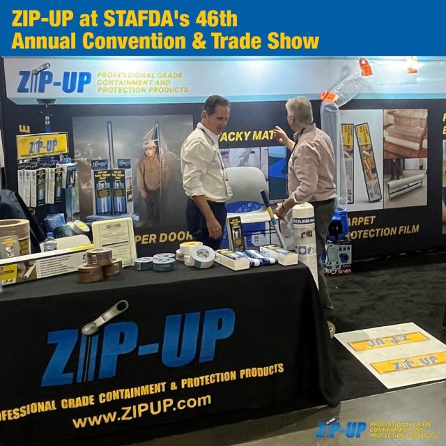 Zip-Up at (booth 1021-1023) STAFDA’s 46th Annual Convention & Trade Show, San Diego Convention Center. @stafdahq 
-
-
-
#stafda #stafda2022 #tradeshow #convention #sandiego #sandiegoconventioncenter #zipupproducts #buildingmaterials #construction