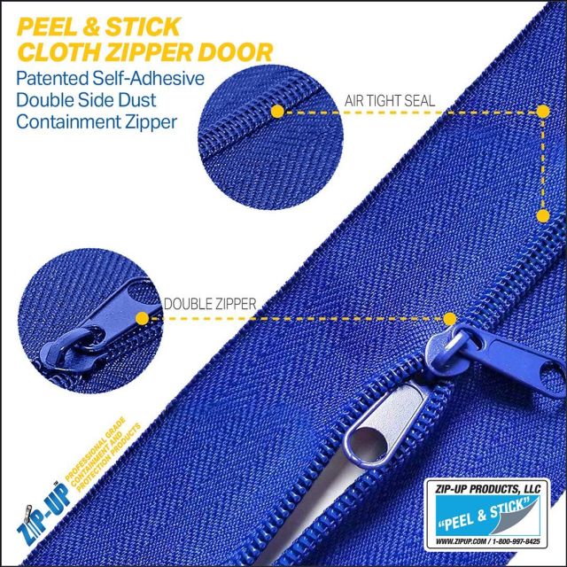 Peel & Stick Cloth Zipper Door by Zip-Up Products.
Patented Self-Adhesive Double Sided Dust Containment Zipper
-
-
-
-
-
#dustcontrol #dustcontainment #buildingmaterials #construction #constructionzipperdoor #constructionzipper #zipup #zipupproducts