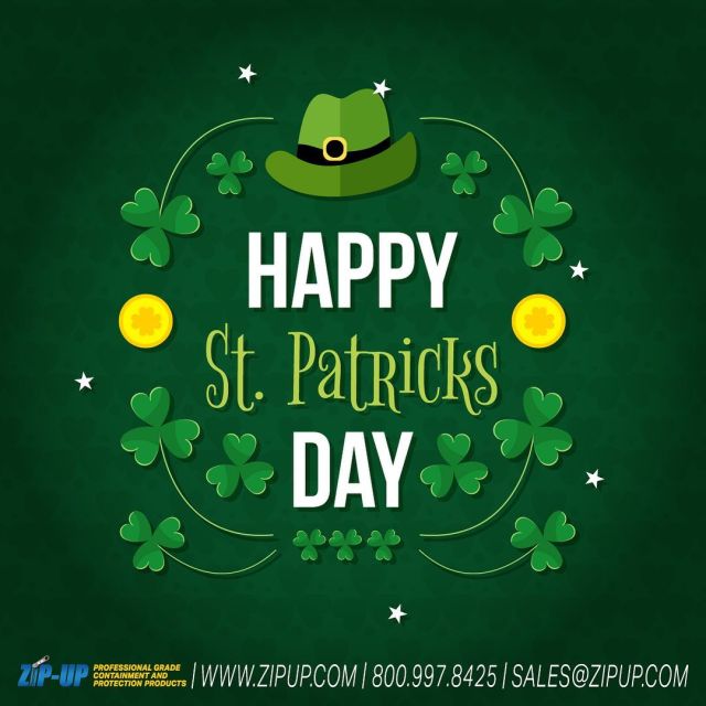 Happy St Patrick’s Day! 
May you have a blissful and prosperous celebration of this day!
Zip-Up Products @zipupproducts 
-
-
-
-
-
-
#stpatricksday #stpattysday #zipup #zipupproducts #buildingmaterials #constrution #dustcontainment