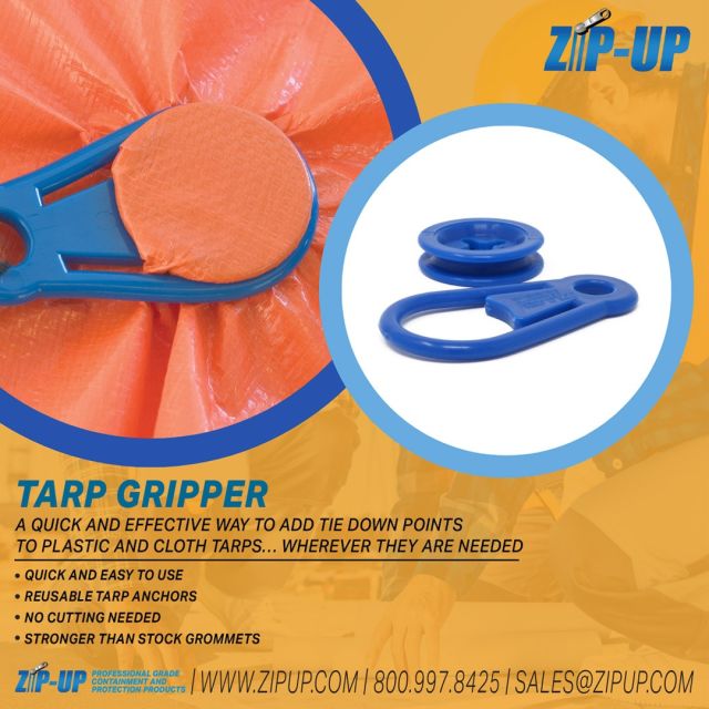 TARP GRIPPER by Zip-Up Products

Call 800-997-8425 or email sales@zipup.com for more info.
-
-
-
-
#tarpaccessories #tarpproducts #trapgromets #grommets #TarpGripper #adhesivegrommets #tarpties #tarp #zipup #zipupproducts