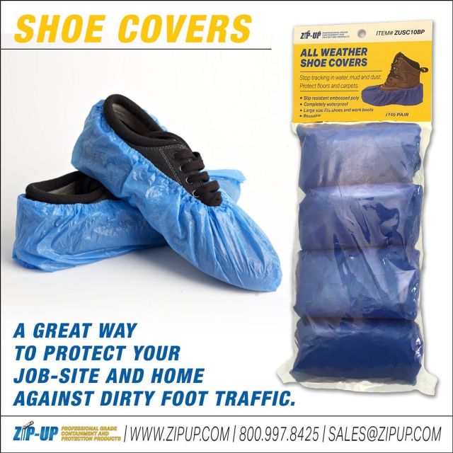SHOE COVERS
A GREAT WAY TO PROTECT YOUR JOB-SITE AND HOME AGAINST DIRTY FOOT TRAFFIC.
Zip-Up Products
📞 800-997-8425 or Email 📧 sales@zipup.com
-
-
-
-
#shoecovers #polyshoecover #jobsiteprotection #dustcontainment #dirtprotection #floorprotection #construction #buildingmaterials #zipup #zipupproducts